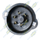 7452-262 Фонарь задний левый КАМАЗ,МАЗ,УРАЛ 24в со жгутом (вилка СЦАЗ); (24В,со жгутом) ТЕХАВТОСВЕТ