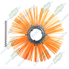 ДЩ120х550-БП-50/50 Диск щеточный ф120х550 беспроставочный /полипропилен/ Технодор