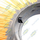 ДЩ120х550-БП-50/50 Диск щеточный ф120х550 беспроставочный /полипропилен/ Технодор