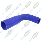 53605М-1303026 Шланг ШО (патрубок) кривой ф48х65 L=400 радиатора нижний угловой Камаз; (силикон) ТехноПартнер