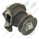 238АК-1307010 Насос водяной (чугун) фшкива=120; 1ручей; 4отв.ф10/2шпильки М10х1 с перепуск.клапаном в сборе ТМЗ