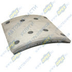 5440-3501105 Накладка тормозная (410х183) МАЗ, MAN, RVI, Mercedes (1шт); сверлёная Трибо