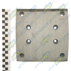 5440-3501105 Накладка тормозная (410х183) МАЗ, MAN, RVI, Mercedes (1шт); сверлёная Трибо