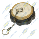 469-1103010-01 Пробка (крышка) топливного бака УАЗ; ф90 h=32 винтовая ПВХ со страховочной цепочкой 469 УАЗ