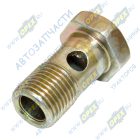 3162-3407062 Болт-штуцер М16х27х1,5 Р=11 К=22 перепуск. 2скв.отв.вверт;внут.ф10 с/и сливн.шланга ГУРа ГАЗ-3110 УАЗ