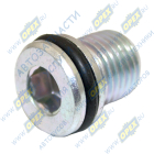 А274.1009155 Пробка С/И (сталь) М14х1,5 h=20 шестигр-к 8 ( кольцо РТИ на головке) сливная масляного картера (поддона) Газель Некст (дв.УМЗ А274 УМЗ