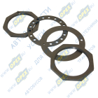 375-3103076/79/80/81 Гайка С/И М116х2 h=10 со штифтом ф8 подшипника колеса (6/12/ам),; (комплект 2 шайбы, 2 гайки) УРТ