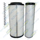 ЕКО-01.284 Фильтр воздушный КОМПЛЕКТ 32/925284+32/925285 AF26399+AF26400 ф240, Н=537 КамАЗ-5490 (дв. Daimler OM 457LA) Евро-5, КамАЗ (дв. Cummins) Евро-4 ЭКОФИЛ