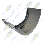 540100060-40 Крыло (ПВХ) двухскатное Газель,Бизнес,Некст; круглое 820х480х470 Экструзион