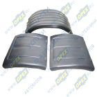 543900060-40 Крыло (ПВХ) двухскатное трехсоставное (К-700.01/.02/.03/.04); составное (3 части) (К-700.01-1 шт-К-700.02-2 шт.) МАЗ. КАМАЗ Экструзион