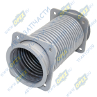 65115-1203012-10Э Рукав глушителя (металлорукав) 2 квадр фл 4отв.ф10 дв.Cummins;  L=310 Элемент