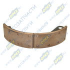 Ю66-3502030-2Ф Колодка тормозная задняя ГАЗ-66,3308 L=550; S=80 (340х82х190)1отв. без выреза; (накладка Фритекс) ЮККА