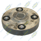 236-1308090-В2 Муфта привода вентилятора 24х120 h=20 4отв М10х1,5 РТИ+металл ЯМЗ