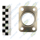 5340.1213034 Прокладка (сталь) С/Ф 87х62; фвнутр=42; 2отв.ф8/2отв.ф10 ЯМЗ-534 заслонки отработавших газов ОГ 719-54- ЯМЗ