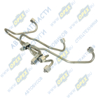 650.1112433-10 Трубки топливные ТНВД задние (к-т 3шт. , 1,2,3 цил.)(гайка М18/гайка14) после 2012 г дв.ЯМЗ-650,651 ЕВРО-3,4 ЯМЗ