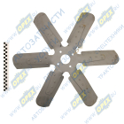 238-1308012-А4 Крыльчатка вентилятора; (сталь) 6лоп. D=560мм dпосад=50 креп.4тов.d=10 Lлоп.=195х91 ЯМЗ-238 ЯМЗ