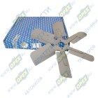 236НЕ-1308012 Крыльчатка вентилятора; (сталь) 6лоп. dпосад=65 креп.4отв.d=10 Lлоп.=220х114 236НЕ ЯМЗ