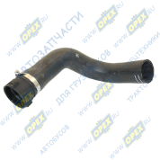 Шланг (патрубок) кривой (2 изг.) ф57х67 L=560 (ПВХ. наконеч. внутр. уплотн. хомут) радиатора верхний Iveco Stralis AD/AT IVECO Stralis (2002-2007)