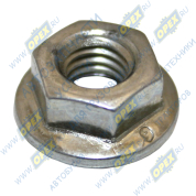 Гайка DIN6923 М6х1 h=6 К=10 фланцевая