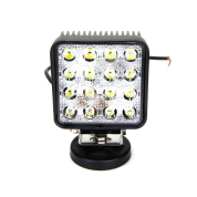 Фара рабочего света (дальний) светодиодная КВАДРАТНАЯ 48 вт Фара рабочего света (дальний) светодиодная КВАДРАТНАЯ 48 вт