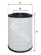 Фильтр воздушный (элемент первичный) DAF F 45 DAF F (1963-1993)