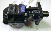 Насос шестеренчатый левый КОМа NPH-61 ISO КАМАЗ-6520 Насос шестеренчатый левый КОМа NPH-61 ISO КАМАЗ-6520