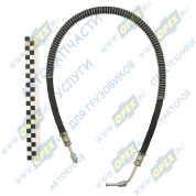 Рукав ВД (шланг) L=860 Ш=М12+К12/Ш=М12+К12, в оплет., с трубкой к сил.цилиндру ГУР ГАЗ-4301,3309,66