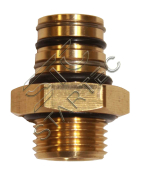 Фитинг (штуцер) прямой; Рнаруж=M14х1,5/ P5 внешний