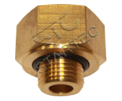 Фитинг (штуцер) прямой; Рнаруж=М12х1,5/Рвнутр=М22х1,5