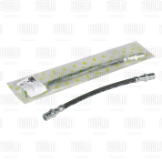 Шланг тормозной ф11 L=295 Г=М10+К17/Г=М10+К17 передний промежуточный ГАЗ-3302,Газель Бизнес Шланг тормозной ф11 L=295 Г=М10+К17/Г=М10+К17 передний промежуточный ГАЗ-3302,Газель Бизнес