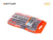 Отвертка с набором бит и тоцевых головок Отвертка с набором бит и тоцевых головок