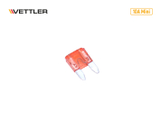 Предохранитель плоский штырьевого типа MINI 10А MINIVAL Предохранитель плоский штырьевого типа MINI 10А MINIVAL