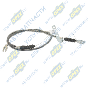 Трос газа L=2455 в оплетке с пружиной и наконеч.(Привод гибкий)