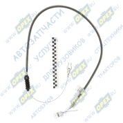 Трос газа L=1745 в оплетке с пружиной и наконеч.(Привод гибкий)