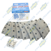 Накладка тормозная (140х160) КамАЗ-5511,53205,65115 С/О (к-т) Накладка тормозная (140х160) КамАЗ-5511,53205,65115 С/О (к-т)