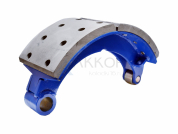 Колодка тормозная нижняя ПМ КАМАЗ-6520, 5460 L=590 S=150 с роликом