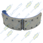 Колодка тормозная (530х120) УРАЛ (под однополосный цилиндр) Колодка тормозная (530х120) УРАЛ (под однополосный цилиндр)