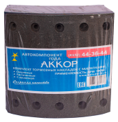 Накладки тормозные (комплект) 420х200; STD (80 отв.: 8х15 / 93251) Накладки тормозные (комплект) 420х200; STD (80 отв.: 8х15 / 93251)