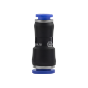 Фитинг (штуцер) прямой; ПВХ трубка ф6/ф8мм Фитинг (штуцер) прямой; ПВХ трубка ф6/ф8мм