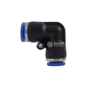 Фитинг (угольник); трубка ф4/ф4мм Фитинг (угольник); трубка ф4/ф4мм