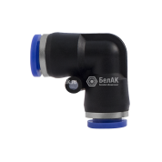 Фитинг (угольник); трубка ф8/ф8мм Фитинг (угольник); трубка ф8/ф8мм