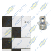 Пресс-масленка М8х1 прямая L=13 К=9 Пресс-масленка М8х1 прямая L=13 К=9