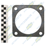 Прокладка приемной трубы (квадратная)133х133; фвнутр=110; 4отв.ф12