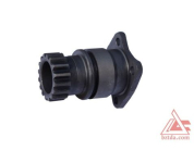 Фланец прямоуг. 85х72; L=110; 4отв.ф10/шлиц=16 карданного вала опоры промежуточной