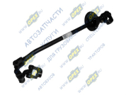 Вал карданный рулевой L=590/810 ГАЗ-3302,Газель в сборе (640х115х85)