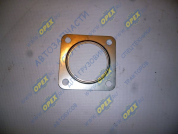 Прокладка (сталь) квадрат. 83х83х1 dвн=65 4отв.ф9 выпускного коллектора (трубы) дв.ММЗ Д-245 ГАЗ-3308,3309,33104,Валдай