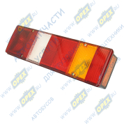 561.3776-02 [Евросвет] Фонарь задний КАМАЗ,МАЗ,УРАЛ левый 24в (байонет по центру, боковой габарит)