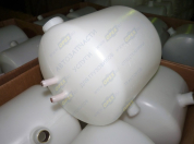 Бачок расширительный (ПВХ) ф230х230; 2 вых.ф12/1 вых.ф32 Бачок расширительный (ПВХ) ф230х230; 2 вых.ф12/1 вых.ф32