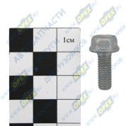 Болт DIN6921 М6х16х1 Р=14 К=10 (кл.проч. 8.8 с цилиндр. концом)