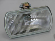 Фара противотуманная прямоугольная белая 24в 185x110x140 мм